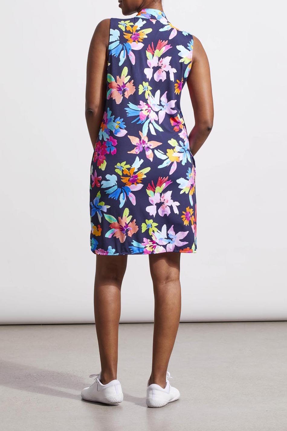 Ladies Shell Caye 1/4 Zip Dress - Abalone - L - Mojo Sportswear Company