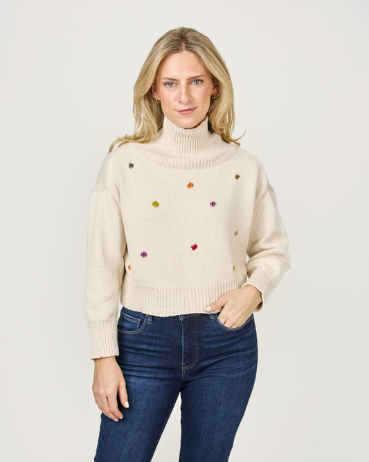 Shannon Passero Julieta Pullover Cream 5401