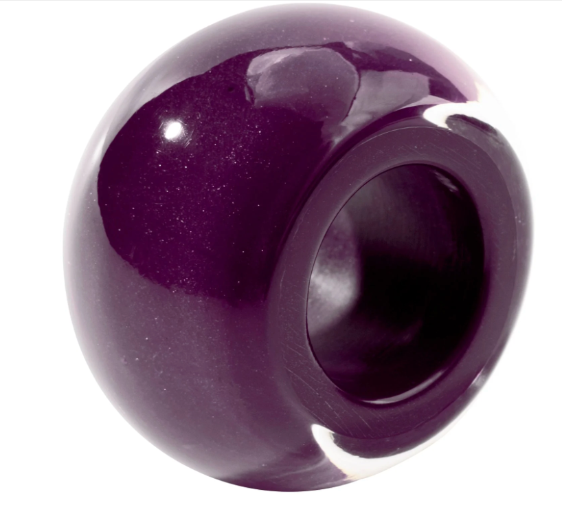 Zsiska Bliss Series Round Bead Purple BPURP